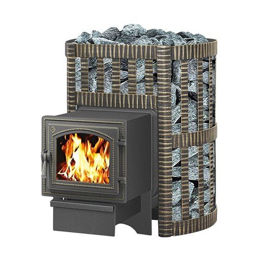 Печь каменка для бани Везувий Легенда Ковка 12 (260)